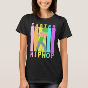 T-shirt Pâques Hip hop Danse Amour Dab Vacances Amusants E