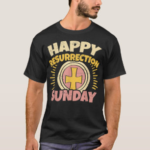 T-shirt Pâques Jésus Bonne Résurrection dimanche Oeuf Rabb