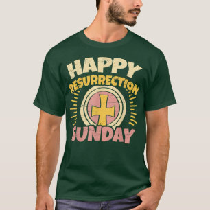 T-shirt Pâques Jésus Bonne Résurrection dimanche Oeuf Rabb