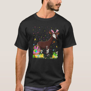 T-shirt Pâques Okapi Bunny Chasse aux oeufs Okapi Dimanche