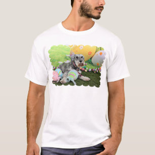 T-shirt Pâques - Schnauzer - Fergie
