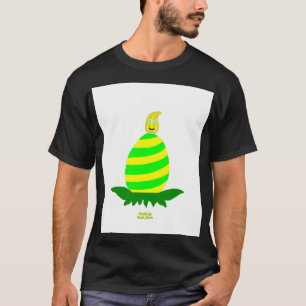 T-shirt Pâques souhaite aux hommes Black Basic T Shirt