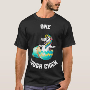 T-shirt Pâques Un Chick dur Unicorne Oeufs Enfants Pullove