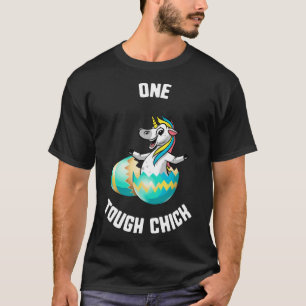 T-shirt Pâques Un Chick dur Unicorne Oeufs Enfants Pullove