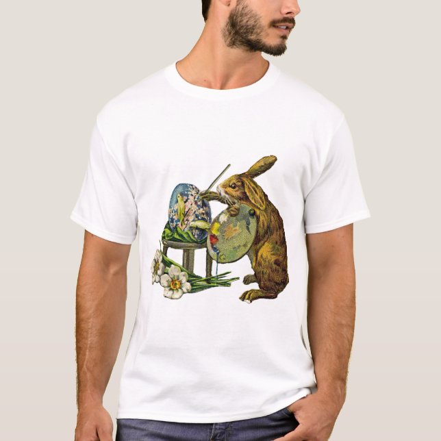 T-shirt Pâques vintage (Devant)