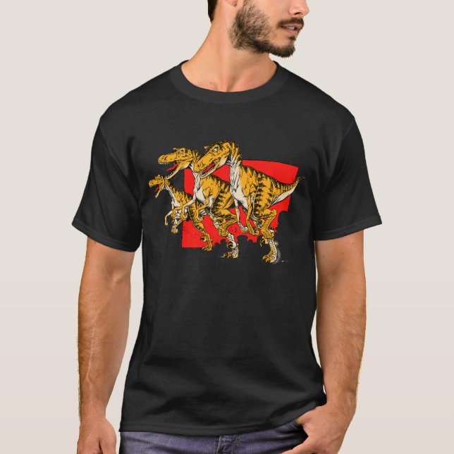T-shirt Paquet de Raptor (Devant)