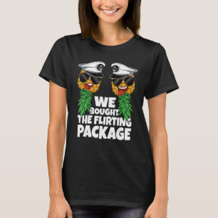 T-shirt Paquet Flirting Croisière à l'envers Pineappa Swin
