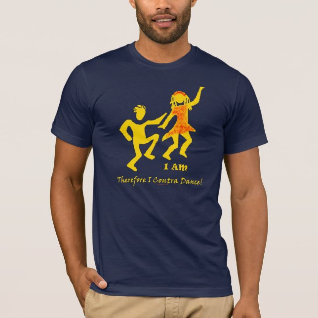 T-shirt Par conséquent je contre la danse (Devant)