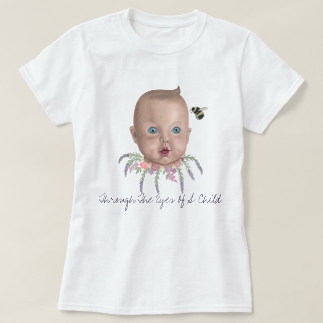 T-shirt Par Les Yeux D'Un Enfant (Design devant)