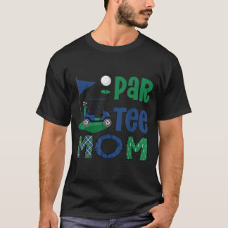 T-shirt Par- Maman Golfeuse Fête d'anniversaire Famille As