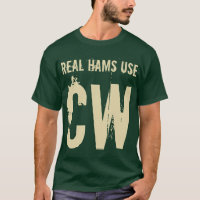 T-shirt par radio du jambon des vrais de jambons