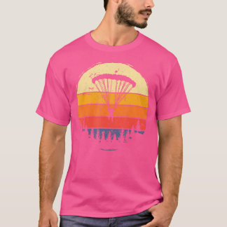 T-shirt Parachute Skydive Libre Descendre Skydive