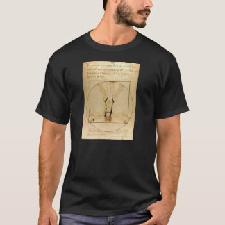 T-shirt parachutisme de da Vinci