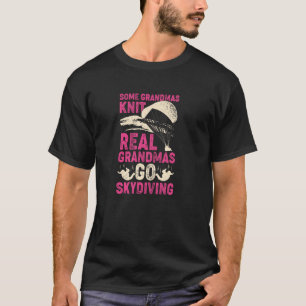 T-shirt Parachutisme drôle pour une grand-mère de saut en