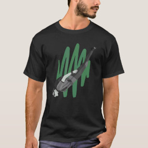 T-shirt Parachutisme en vol tête en bas