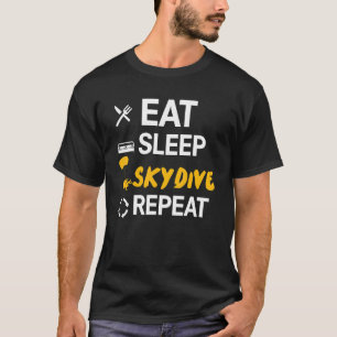 T-shirt Parachutiste de saut en parachute parapente parape