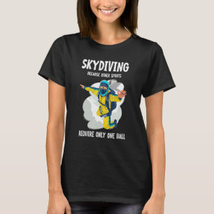 T-shirt Parachutiste en parachute skydiver idée parachuti