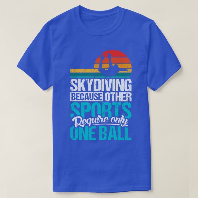 T-shirt Parachutiste parachutiste Skydive idée cadeau s (Design devant)