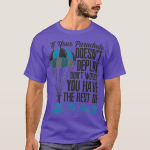 T-shirt Parachutiste Skydiving Extreme Air Sports 1