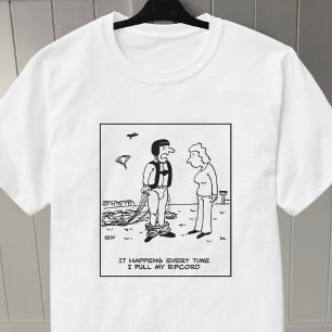 T-shirt Parachutiste Skydiving par Parachute a un problème