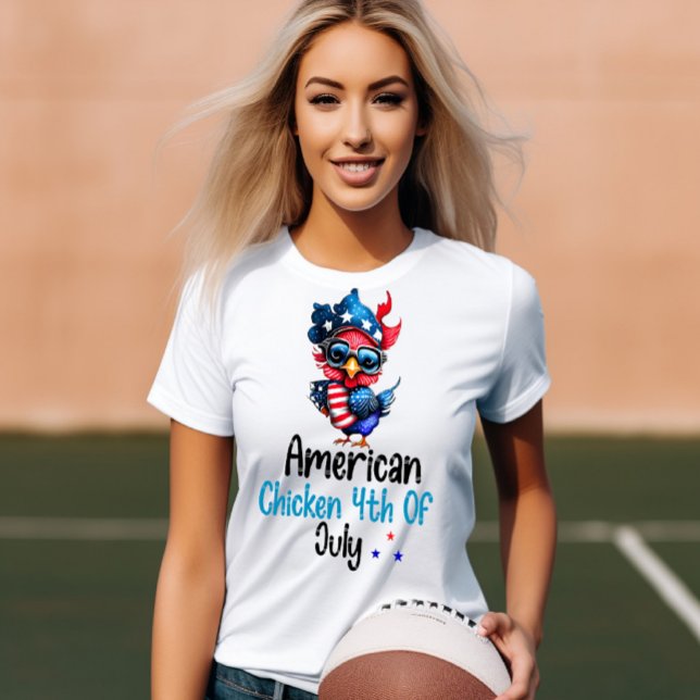 T-shirt Parade de volaille patriotique (Créateur téléchargé)