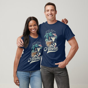 T-shirt Paradis de la plage Aloha – Vibrations estivales t