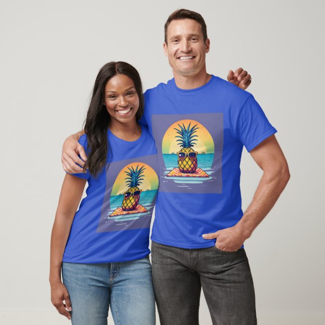 T-shirt "Paradis de l'ananas : Avoir un design tropical am (Unisexe)