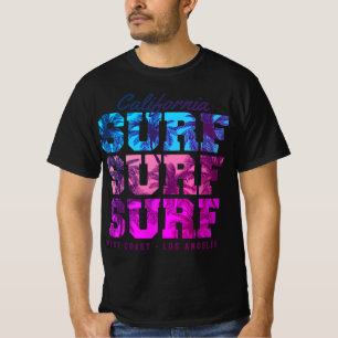 T-shirt Paradis du Surf Côte Ouest Californie Los Angeles
