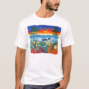 T-shirt Paradis tropical
