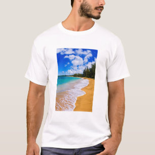 T-shirt Paradis tropical de la plage, Hawaï