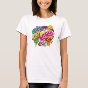 T-shirt Paradis tropical d'île - je suis retiré