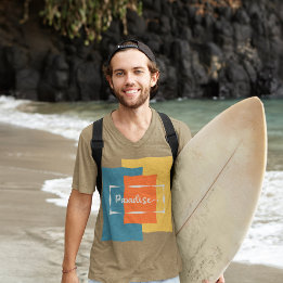 T-shirt Paradise Typo