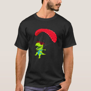 T-shirt Paraglider Dinosaur