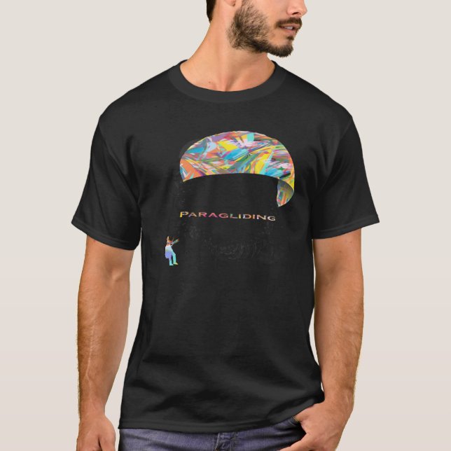 T-SHIRT PARAGLIDING COLOR (Devant)