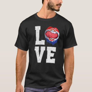 T-shirt Paraguay Drapeau Football Fan Love Paraguayan
