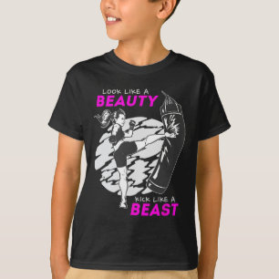 T-shirt Paraître comme une beauté, botter comme une bête -