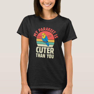 T-shirt Parakeet Zookeper Budgie Parrot Zoo Keeper Animal