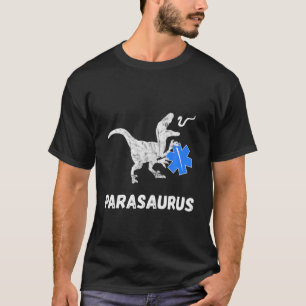 T-shirt Paramedic Dinosaures Funny EMT Dino Premier répond
