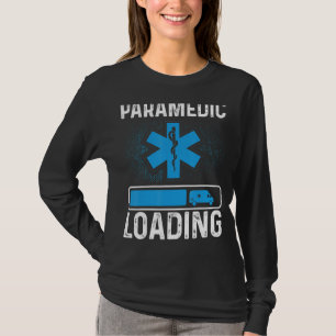 T-shirt Paramedic School Accessoire Funny Emt Student Badg