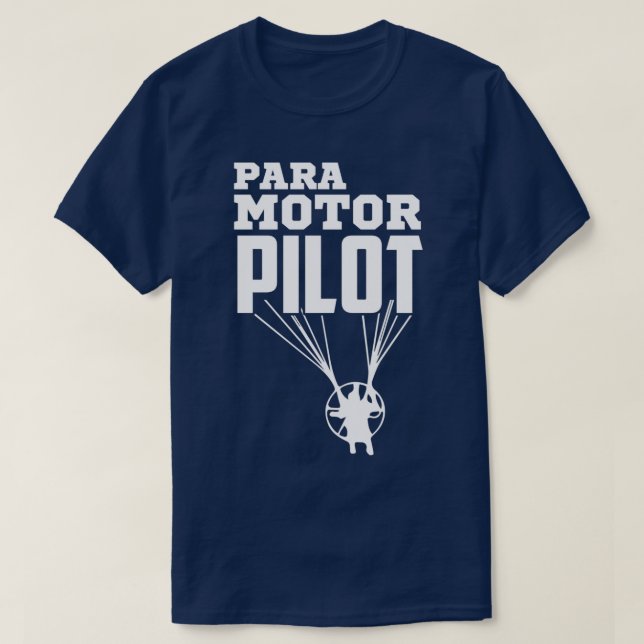 T-shirt Paramotor Pilot Paramotorer Extreme Sports Paragl (Design devant)
