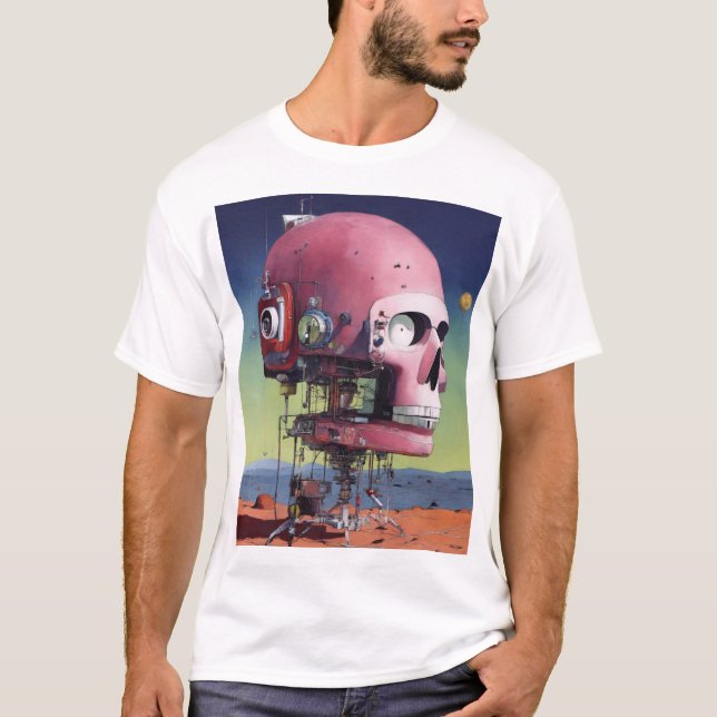 T-shirt Paranoïaque Android Dreamscape (Devant)