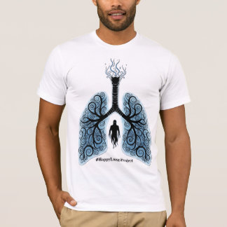 T-shirt Paranormal Happy Lungs Project Fundraiser Shirt v5