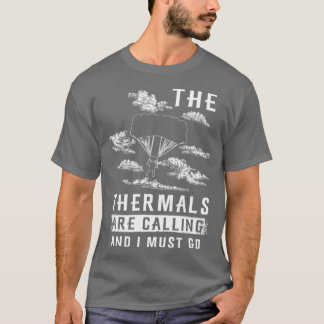 T-shirt Parapente de thermaux Appel