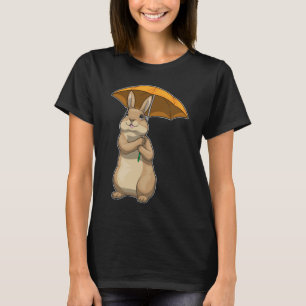 T-shirt Parapluie de pluie de lapin