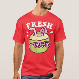 T-shirt Parapluie d'eau de coco fraîche
