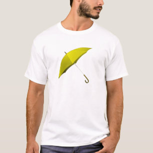 T-shirt Parapluie jaune