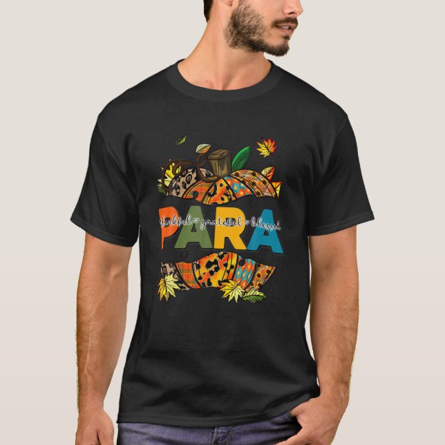T-shirt Paraprofessionnel Funny Citrouille Automne Hallowe (Devant)