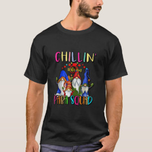 T-shirt Paraprofessionnel Para Squad Gnomes de Noël qui se