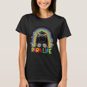 T-shirt Paraprofessionnel Présent Enseignant Para Vie Choi