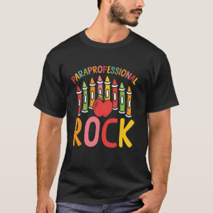 T-shirt Paraprofessionnels Rock Para Éducateur